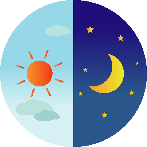 Day and night dial